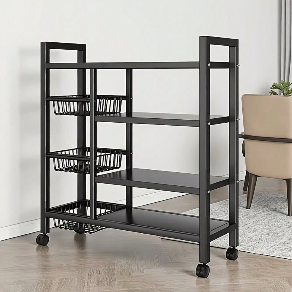 Kitchen Baking Pantry - Prateleira de Armazenamento de Cozinha Móvel