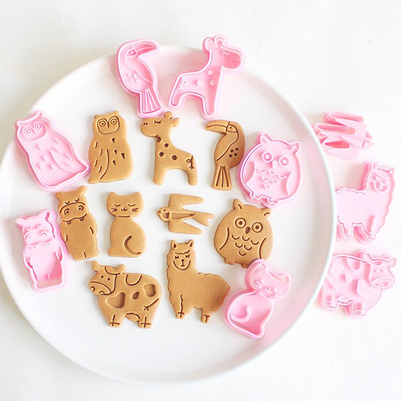 Kitchen Baking Cookies - Cortadores de Biscoito de Animais do