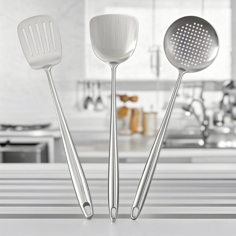 Offset Spatula Set - Espátula para Wok e Concha, Colher