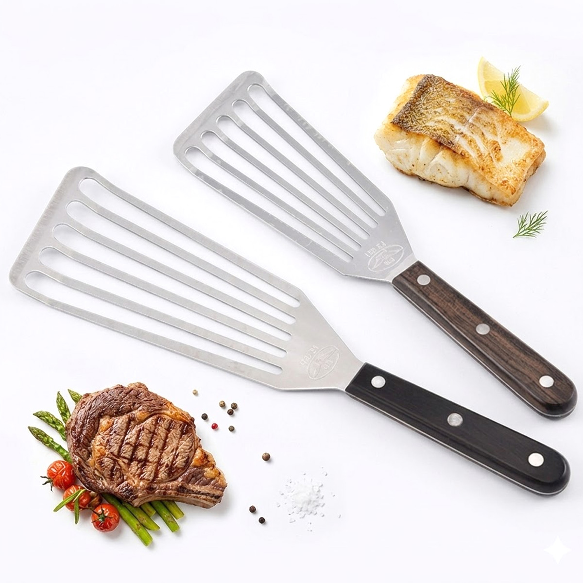 Espátula para Peixe, Espátula  - Offset Spatula Set avaliação e preço