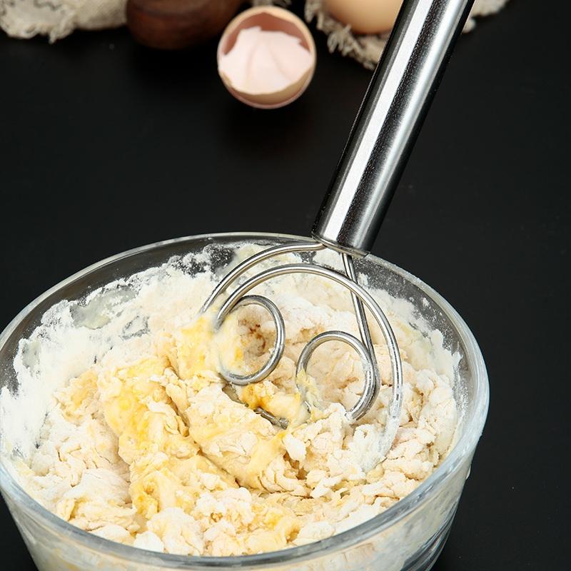 Batedor de Massa de Aço Inoxid - Kitchen Baking Mixer avaliação e preço