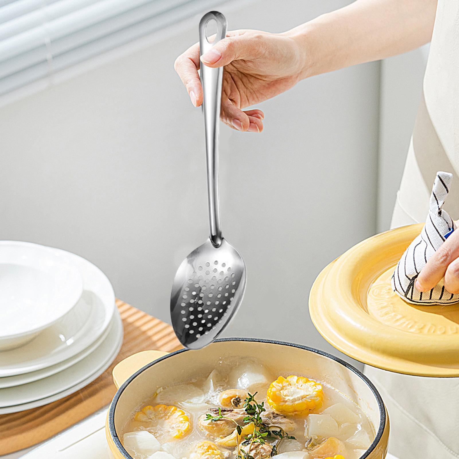Nova colher de metal com fenda - Offset Spatula Set avaliação e preço