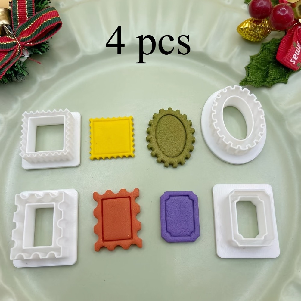 Conjunto de 4 Cortadores de Bi - Kitchen Baking Cookies avaliação e preço