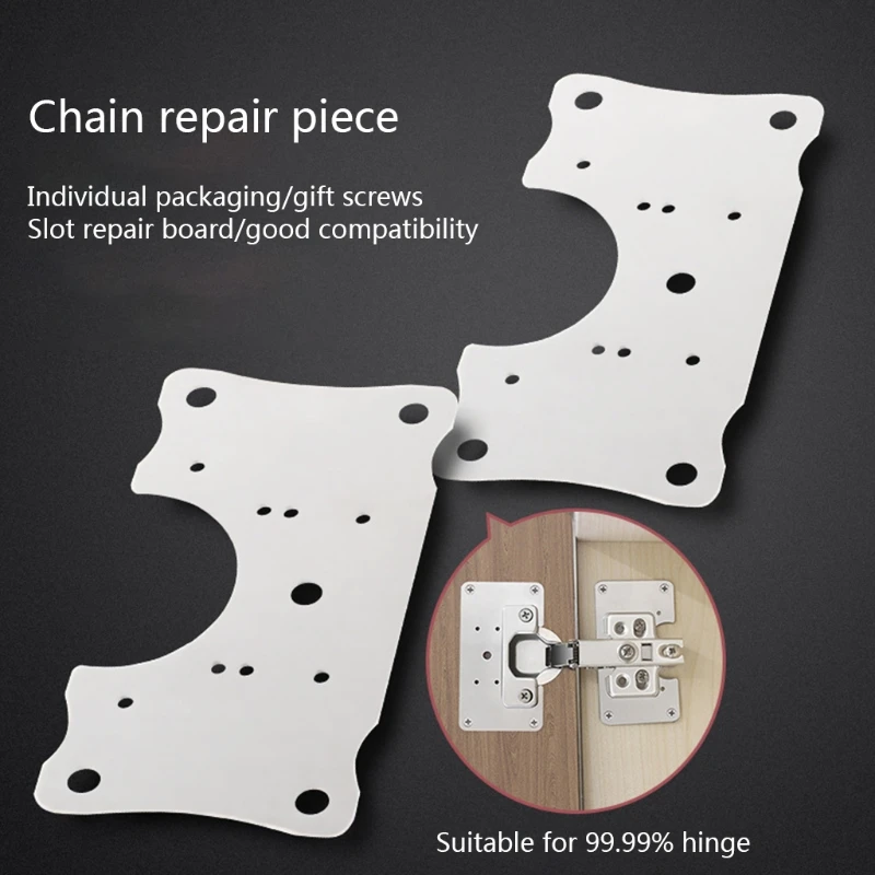 4 pçs placa reparo da dobradiç - Kitchen Baking Cabinet avaliação e preço