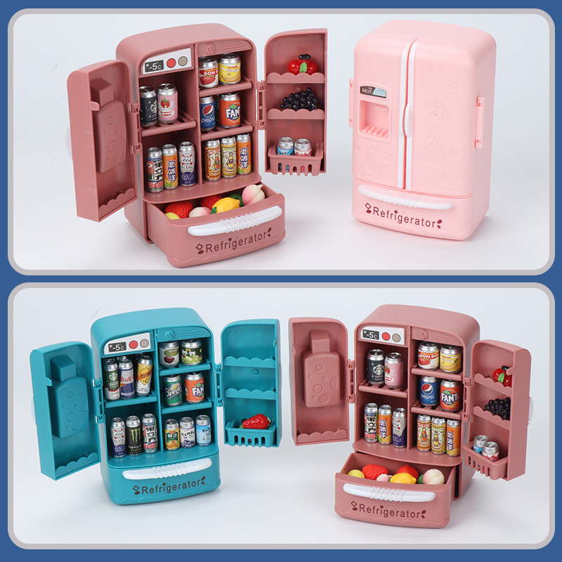 Refrigerador de brinquedo com  - Kitchen Baking Cabinet avaliação e preço